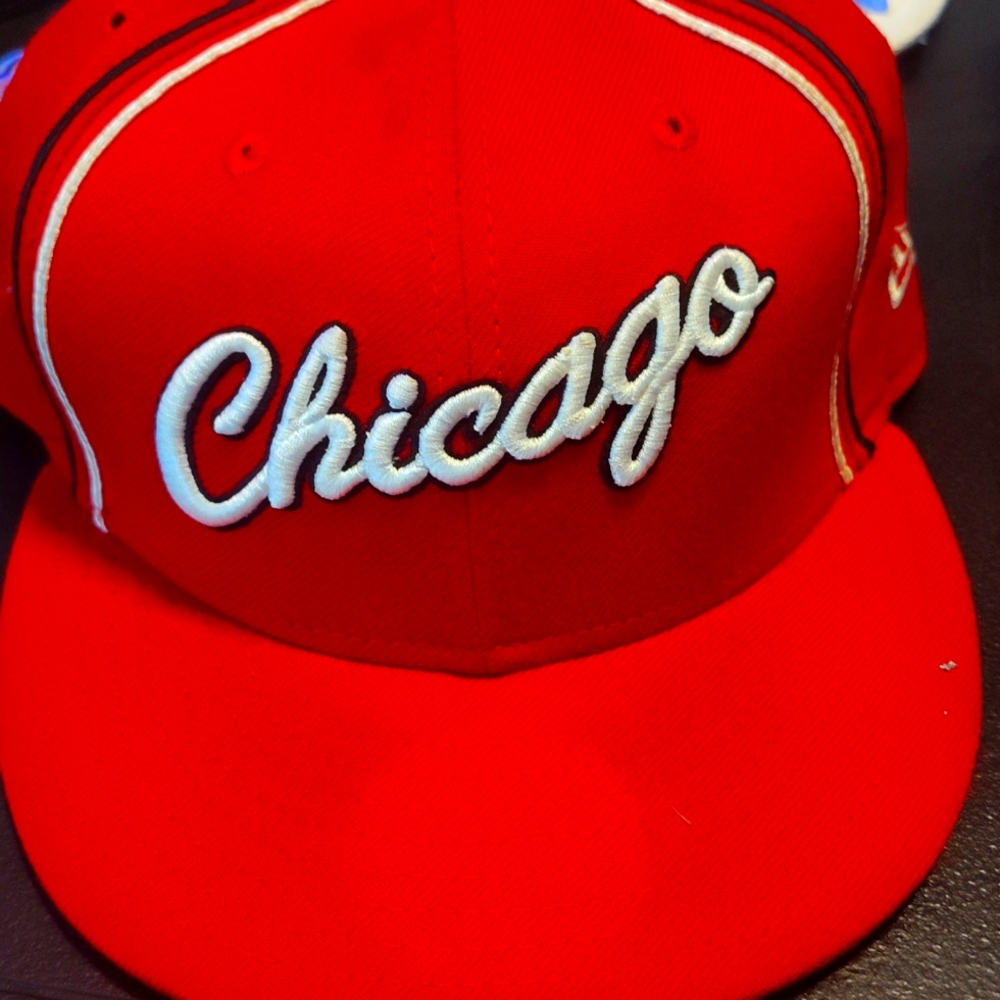 MLB New Era 59fifty Chicago bulls Fitted  Cap 7-5/8